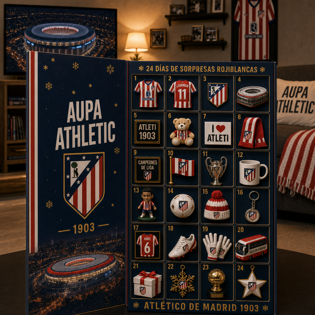Calendario de Adviento de futbol
