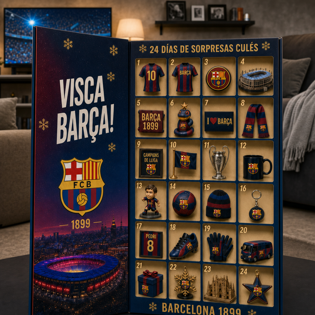 Calendario de Adviento de futbol